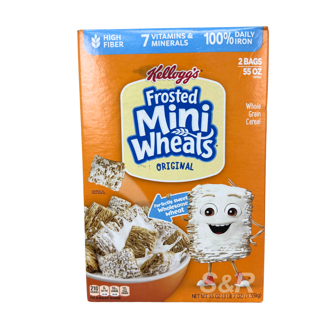 Kellogg's Frosted Mini Wheats Original Cereal 1.55kg Kellogg's Frosted Mini Wheats Original Cereal 1.55kg